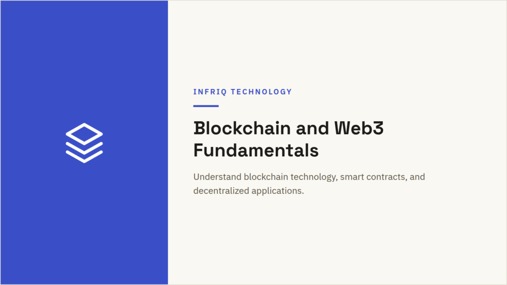 Blockchain and Web3 Fundamentals