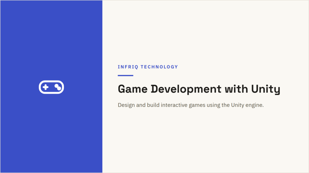 Game Development with Unity